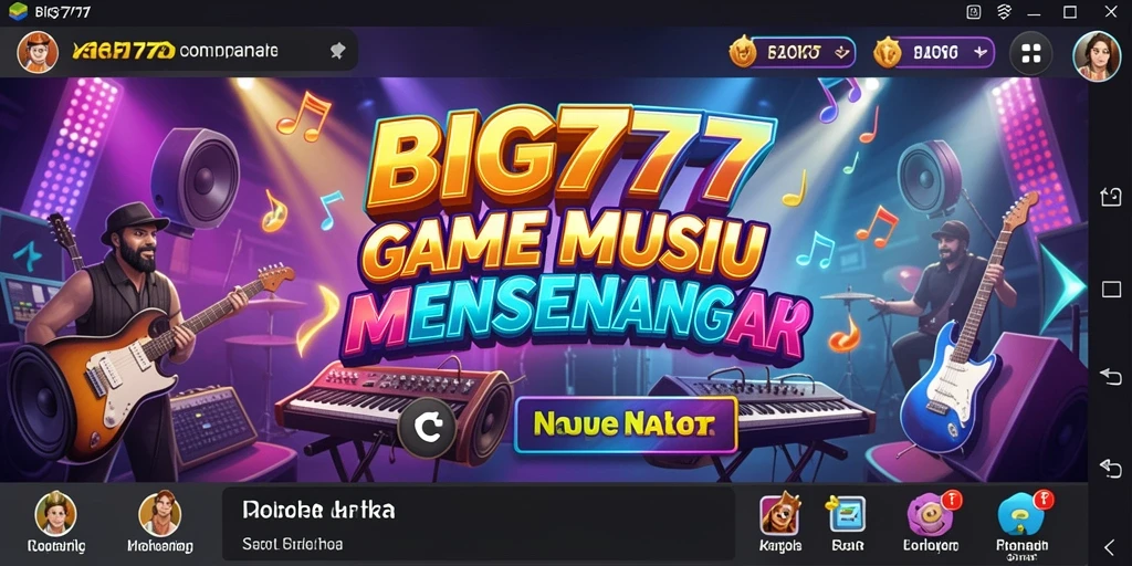 Screenshot BIG777 menunjukkan gameplay interaktif yang seru.