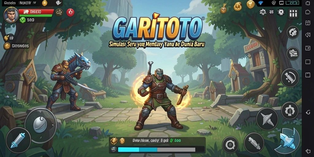 Tangkapan layar gameplay GARITOTO menunjukkan pengalaman simulasi yang mendalam.