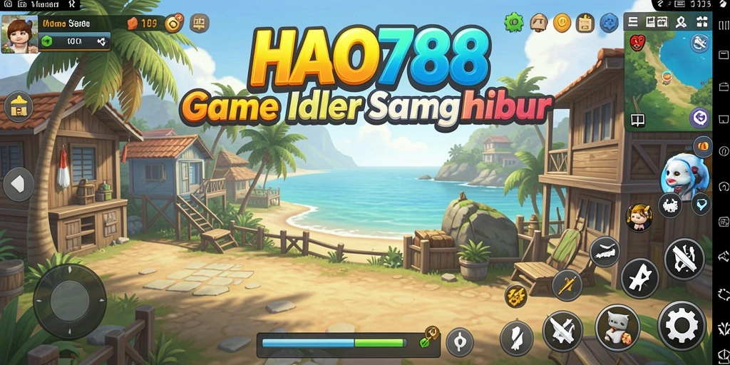 Gameplay HAO788 menampilkan mekanisme Idle yang menarik dan interaktif.