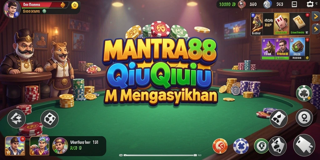 Tampilan gameplay menarik dari MANTRA88 yang memukau.