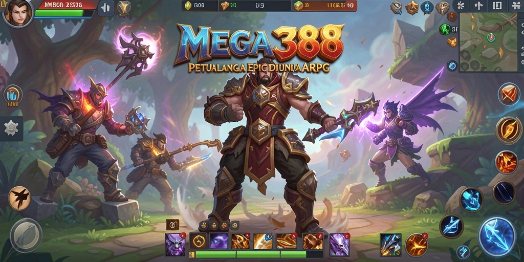 Gameplay seru dalam MEGA388 dengan aksi pertempuran yang mendebarkan.