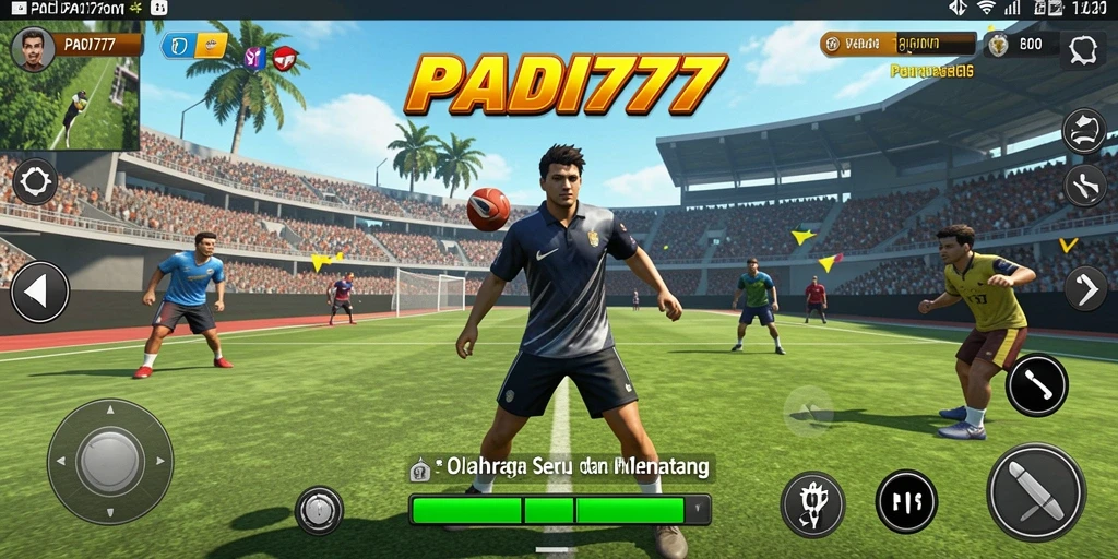 Tampilan gameplay PADI777 yang seru dan kompetitif.