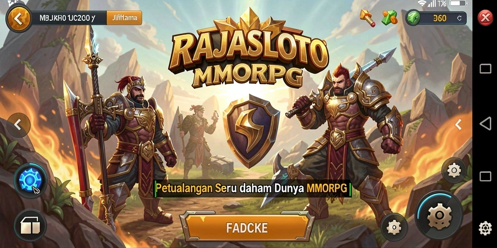 Tampilan gameplay RAJASLOTO yang mendalam dan interaktif.